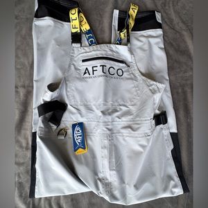 AFTCO hydro bib. Men’s. Large. Light grey